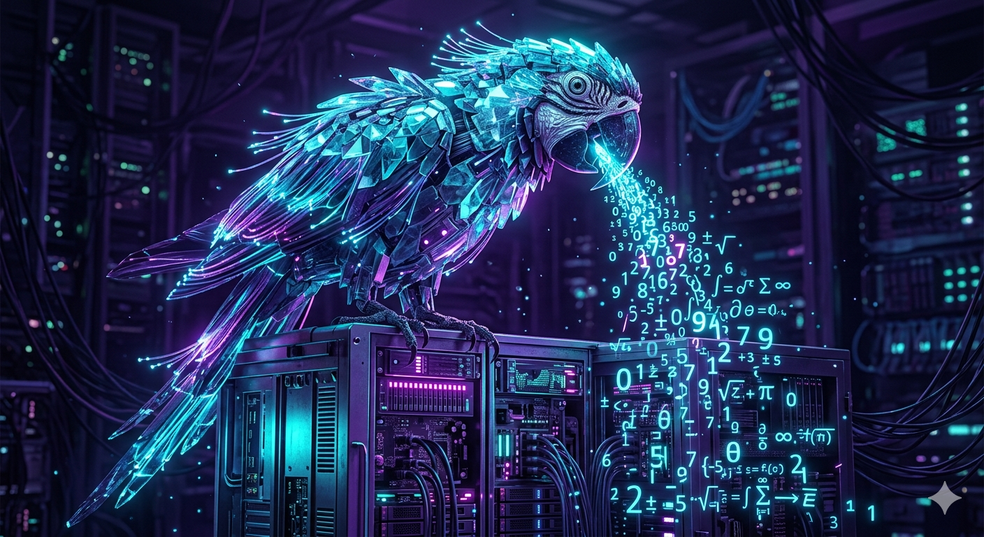 Stochastischer Papagei Illustration